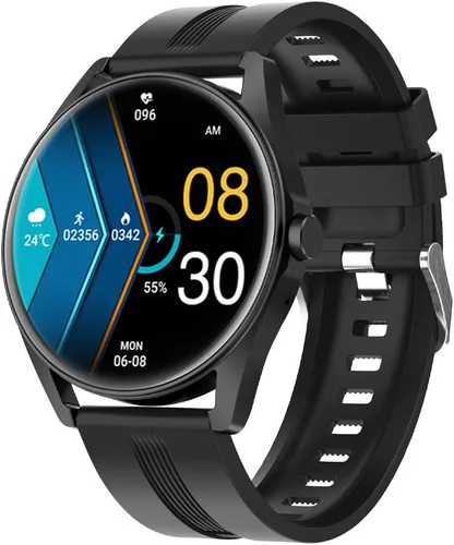 Relojes inteligentes para hombres y mujeres Bluetooth marcación de llamadas/recordatorio de mensajes, reloj de fitness con frecuencia cardíaca,