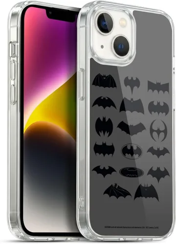 Miniatura 168 de Head Case Designs Funda de gel con licencia oficial de Batman DC Comics Bat Signal Logos [protección de grado militar] compatible con Apple iPhone 7