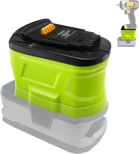 Miniatura 10 de ZDTZ Adaptador de batería para Ryobi 18V a para Makita BL18 Batería, para Ryobi 18V Batería P107 P108 Convertir para Makita 18 V Herramientas