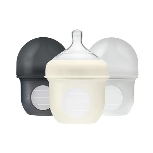 Miniatura 7 de Boon Nursh - Bolsa de silicona reutilizable para biberones - Pezón de flujo lento - Bolsa de silicona para biberones y pezón - Esenciales