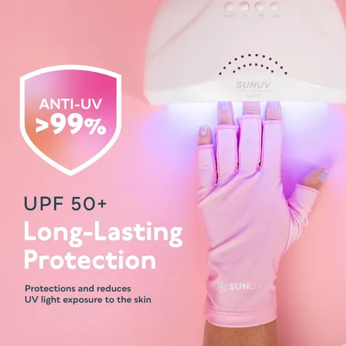 Miniatura 5 de SUNUV SUN5 Plus - Lámpara de uñas UV, guantes de luz UV para secador de uñas de gel para lámpara de esmalte de uñas de gel con sensor automático