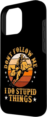 Miniatura 50 de Carcasa vintage para iPhone XS Max Don't Follow Me I Do Stupid Things