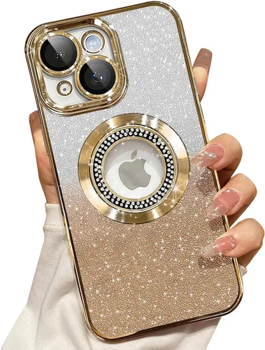 Miniatura 74 de Misscase Funda magnética con purpurina para iPhone 11 compatible con MagSafe, protección completa, delgada, a prueba de golpes, antiarañazos