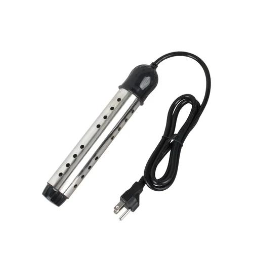Calentador de Inmersión, Calentador de Agua Sumergible, 1500W/1000W-110V Calentador de Agua de Inmersión Eléctrico Portátil Adecuado para Camping,