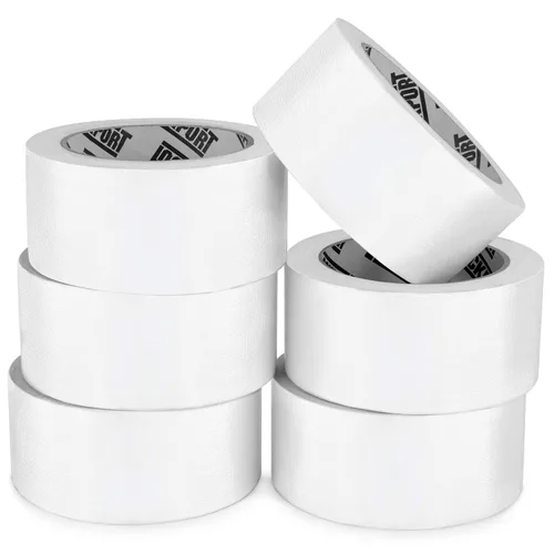 Miniatura 12 de Lockport Cinta Adhesiva para Conductos de Servicio Pesado Resistente al Agua, 20 Yardas x 2 Pulgadas, Rollo Adhesivo Fuerte para Reparación en Blanco
