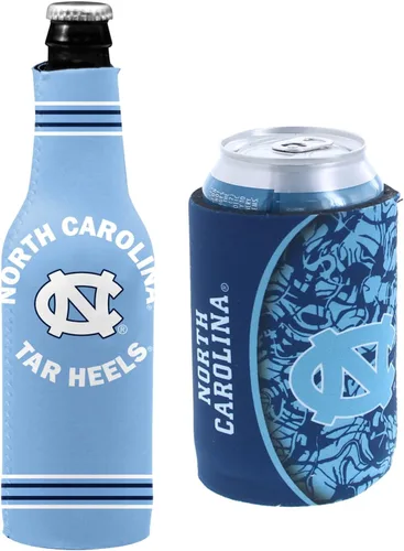 Miniatura 59 de College Team Color Logo Can & Bottle Holder Insulator Beverage Cooler Set