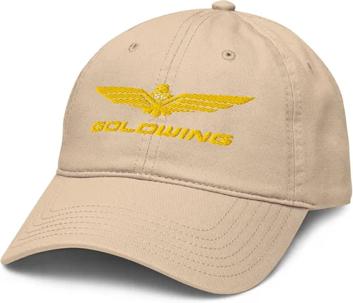 Miniatura 26 de Honda Gorro de béisbol ajustable con logotipo de Goldwing, Azul marino