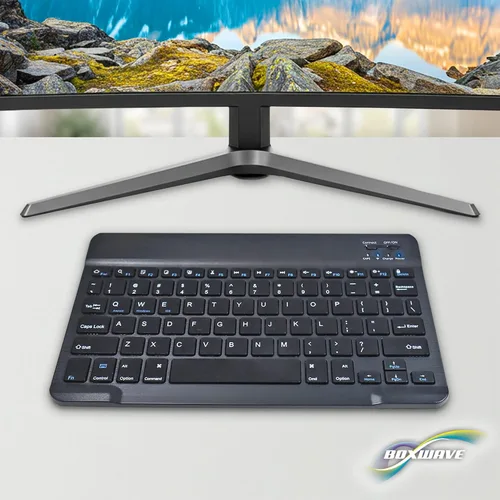 Miniatura 9 de BoxWave Teclado compatible con Amazon Fire HD 8 (10ª generación 2020), teclado Bluetooth SlimKeys, teclado portátil con comandos integrados