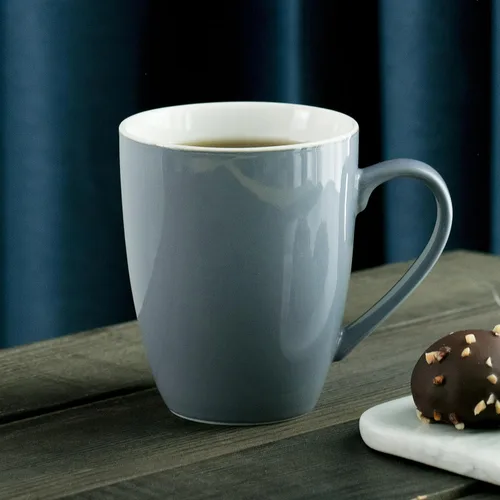 Miniatura 8 de BTaT - Tazas de café de porcelana de hueso fino, juego de 4, 16 oz, tazas de café, regalos de Navidad