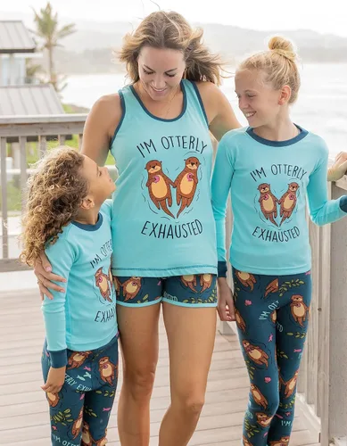 Miniatura 5 de Lazy One Matching Pajamas for Women, Cute Pajama Shorts and Tank Top Set