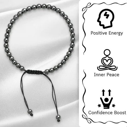 Miniatura 162 de Amazing Gemstone Crystal Anklet Ankle Bracelets for Women - Waterproof Beaded Healing Crystal Anklets, Plus Size Chakra Gemstone Bead Anklet