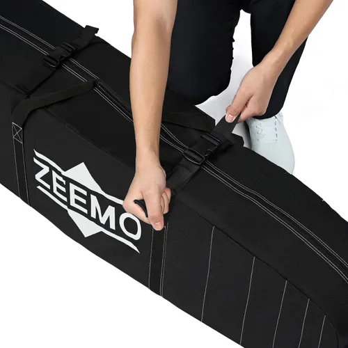 Miniatura 5 de ZEEMO Golf Travel Bag, Mid-Open Protective & Wheeled Airline-Approved Case for Clubs, Stand&CartBag, Waterproof Soft-Sided Cover Made of Heavy Duty