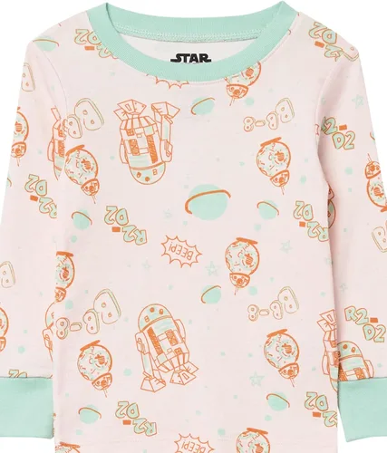 Miniatura 2 de Tienda Essentials Disney Marvel Star Wars Pijamas de algodón ajustadas para niñas y niños pequeños