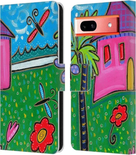 Miniatura 12 de Head Case Designs Officially Licensed Wyanne Half Light Nature 2 Leather Wallet Case Compatible with Google Pixel 7a