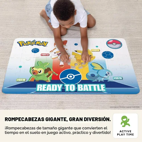 Miniatura 2 de Buffalo Games - LOL! All Star Sports - Rompecabezas de piso de 50 piezas para familias - Rompecabezas desafiante perfecto para noches de juego