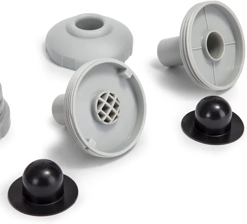 Miniatura 2 de Intex 25022E - Kit de piezas de repuesto para conector de chorro de agua para piscina sobre el suelo con coladores, boquillas y tapones