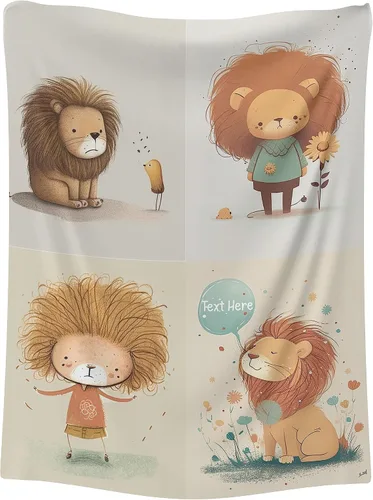 Miniatura 15 de Baby Boy Bear Blanket - Personalized Baby Girl Gifts, Baby Blankets Personalized with Name, Ideal as Mothers Day Bear Gift 30" x 40" B10004