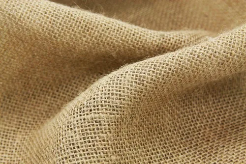 Miniatura 2 de MDS® Paquete de 5 yardas de tela de yute de arpillera natural de 51 pulgadas de ancho, tela de arpillera rústica resistente y ecológica