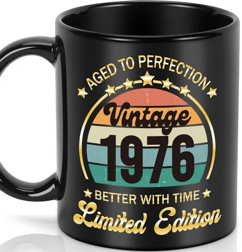 Miniatura 18 de LEJIAJINW Regalos de 80 cumpleaños para hombres y mujeres – Regalos para mujer de 80 años de edad, regalo de cumpleaños 80 para él – Taza de café