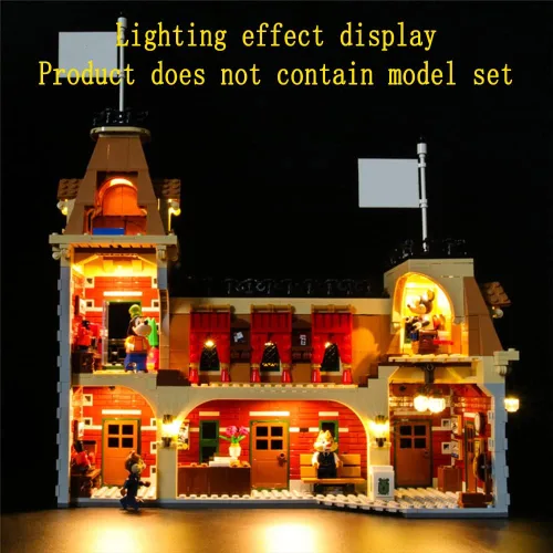 Miniatura 5 de GEAMENT Kit de luces LED compatible con Lego Disney Train and Station - Juego de iluminación para modelo de construcción 71044