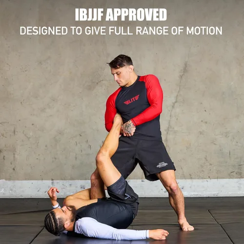 Miniatura 28 de Elite Sports MMA, BJJJ, No-Gi, protección de entrenamiento de manga corta