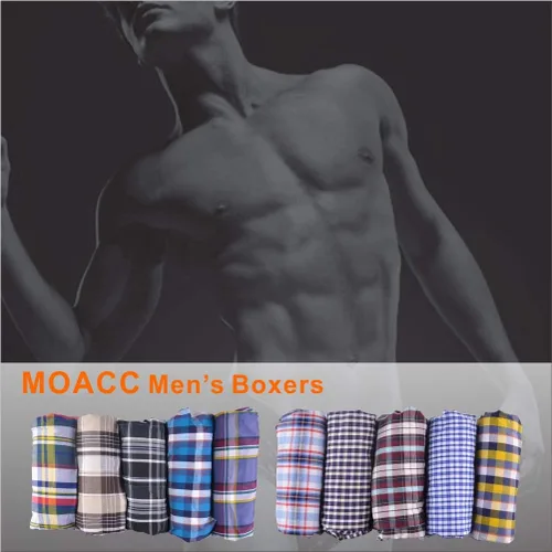 Miniatura 7 de M MOACC Boxers for Men - Men's 100% Cotton Boxer Briefs Underwear Premium Quality Shorts