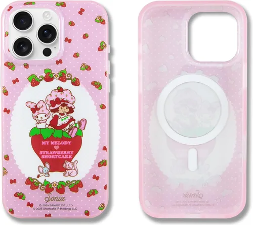 Miniatura 53 de Sonix x Sanrio - Funda para iPhone 15 Pro, compatible con MagSafe, probada en caídas de 10 pies, adivinador Kuromi