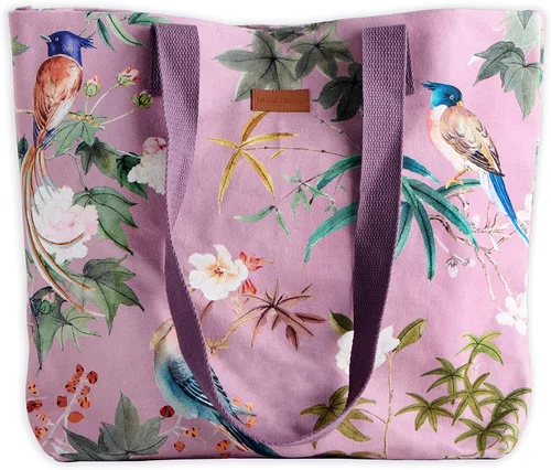 Miniatura 52 de Maison d' Hermine - Bolsa de lona de algodón reutilizable para mujeres, con asa para el hombro, bolsas a granel para compras y viajes