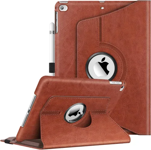 Miniatura 15 de Fintie - Funda giratoria para iPad 6ª / 5ª generación (2018/2017), iPad Air 2 / Air 1 (24.6 cm), funda con soporte giratorio de 360 grados, función