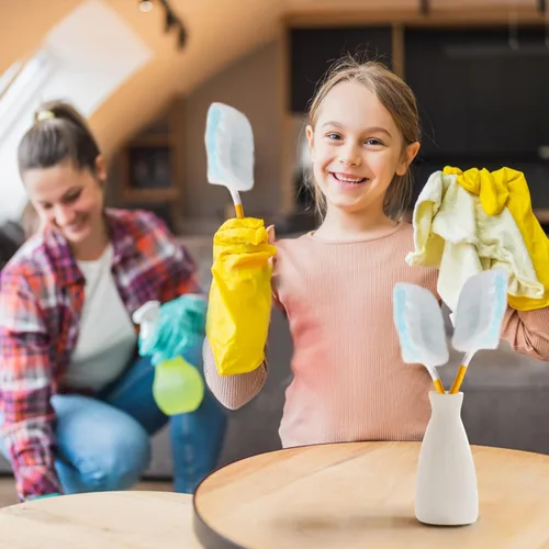 Miniatura 8 de Recambios de plumero, cepillo de eliminación de polvo estático desechable, cabezal de repuesto compatible con repuestos de plumero Swiffer para Azul
