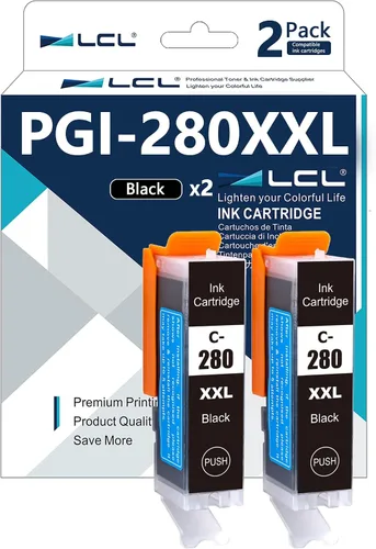 Miniatura 8 de CLI-281 XXL Cartucho de tinta negro de repuesto para Canon 281 XXL CLI-281XXL BK para PIXMA TR7500 TS6320 TR7520 TS6100 TS6120 TS8120 TS8222 TS8320