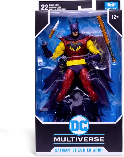 Miniatura 8 de McFarlane Toys, DC Multiverse Batman of Zur-En-Arrh - Figura de acción de 7 pulgadas con 22 partes móviles, figura coleccionable de DC Batman