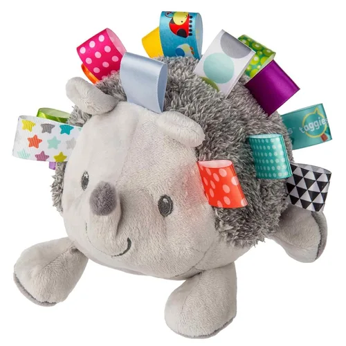 Miniatura 9 de Taggies Heather Hedgehog Sonajero bebé Sonajero de bebé jaspeado