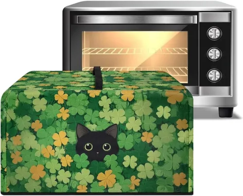 Miniatura 27 de Cubierta de horno de microondas de convección para encimera, tostadora, horno, protector de electrodomésticos para decoración de cocina del hogar
