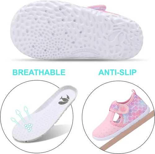 Miniatura 232 de FEETCITY Baby Boys Girls Water Sport Shoes Barefoot Kids Aqua Socks Quick-Dry Beach Swim Pool Shoes