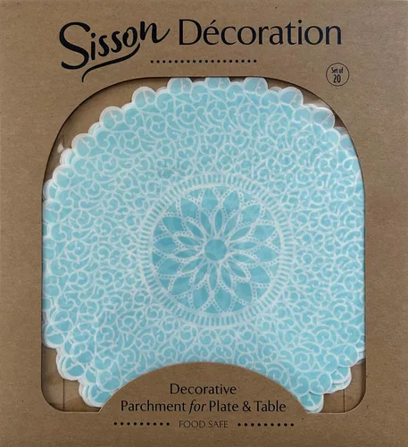 Miniatura 14 de Hojas de papel pergamino para tablas de queso y embutidos, hojas de Sisson Distribution (paquete de 20) (hojas de artista)