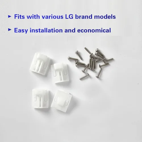 Miniatura 3 de AAA30793431 Kit de accesorios de montaje de arandela para pedestal de lavadora y secadora LG (paquete de 2)