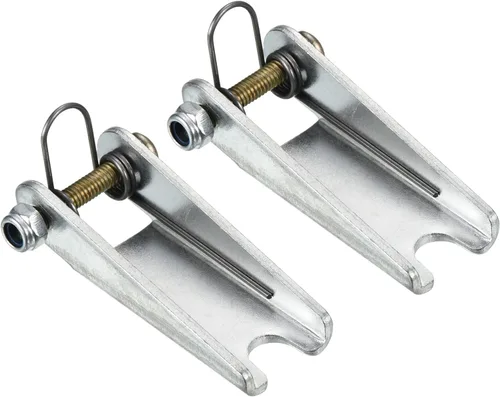 Miniatura 7 de PATIKIL Kit de pestillo de seguridad de gancho de 2.5 pulgadas, paquete de 2 piezas de repuesto de enganche de receptor de remolque de metal