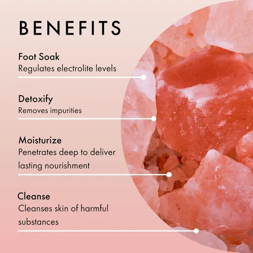 Miniatura 2 de Beaute DE Provence Sal de baño rosa del Himalaya con pétalos de rosa, aromaterapia y relajación 100% natural, sales de baño de aceite esencial