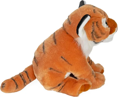 Miniatura 5 de Wild Republic Cuddlekins - Tigre adulto, animal de peluche, 12 pulgadas, juguete de peluche, botellas de agua recicladas