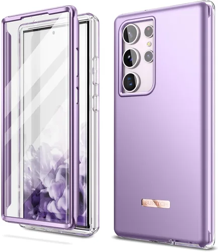 Miniatura 9 de SURITCH Funda para Samsung Galaxy S23 Ultra, [Protector de Pantalla Integrado] [Protección de Doble Capa] Protección Completa Resistente a Golpes