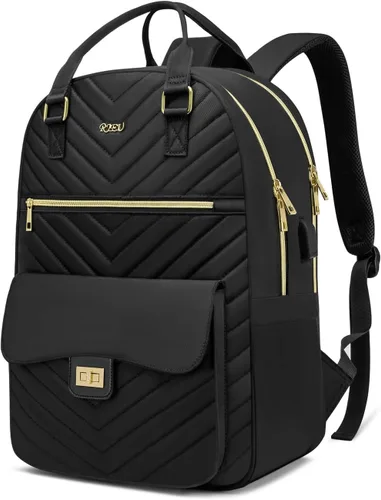 Miniatura 8 de Linda Mochila Estética para Escuela Secundaria y Preparatoria, para Adolescentes y Estudiantes Universitarias, Mochila para Laptop para Mujeres