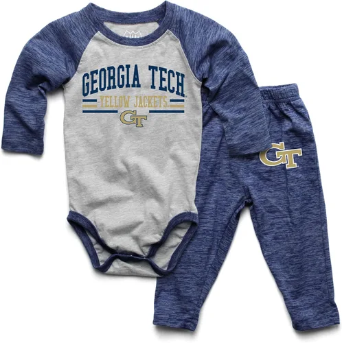 Miniatura 12 de Wes and Willy Baby College Sports Fan - Conjunto de una pieza y pantalón de manga larga