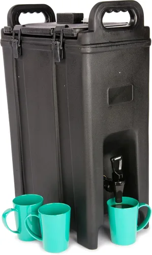 Miniatura 5 de Carlisle FoodService Products Cateraide dispensador de bebidas con aislamiento con asas para catering, eventos, cocinas y restaurantes, plástico, 5