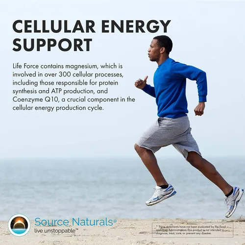 Miniatura 5 de Source Naturals Suplemento multivitamínico y inmunitario diario Life Force para hombres - 13 vitaminas, nutrientes y minerales esenciales* - 45