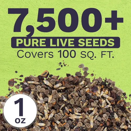 Miniatura 3 de Wildflower Seeds Mezcla de sombra parcial, 1 onza más de 7,000 semillas anuales y perennes polinizadas abiertas