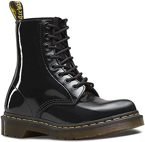 Miniatura 3 de Dr. Martens - Botas con 8 agujeros para mujer (1460), Negro, 7