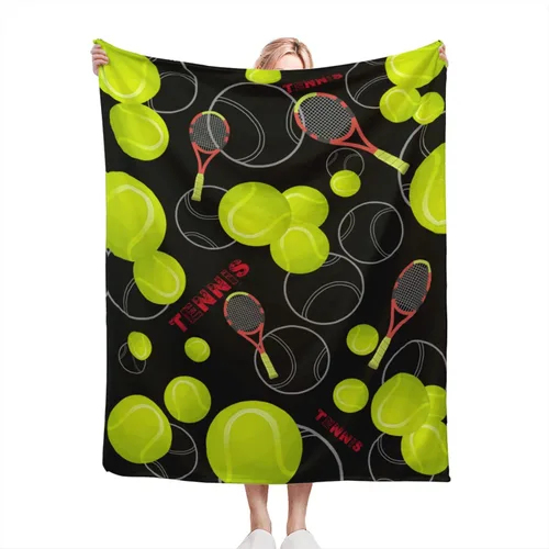 Miniatura 12 de Manta de béisbol suave y cálida para niños y adultos, manta de franela de lujo ligera y acogedora para sofá, cama, sofá, 50 x 40 pulgadas