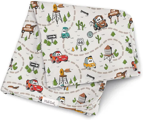 Miniatura 8 de Milk Snob Disney A Wish Come True Manta de Arrullo para Bebé Niño/Niña, Suave de Recepción, Seguridad y Juego, Ropa de Cama para Bebé Recién Nacido