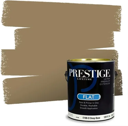Miniatura 63 de PRESTIGE Paints Exterior Paint and Primer In One, 1-Gallon, Satin, Comparable Match of Benjamin Moore* Royal Linen* 931BM-PCM